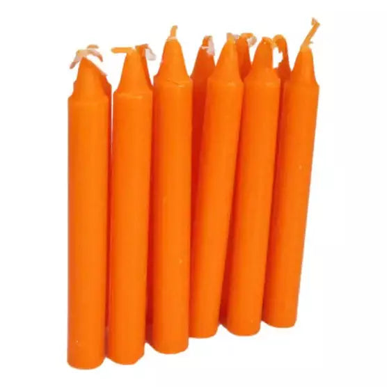 Orange Confidence Spell Candles