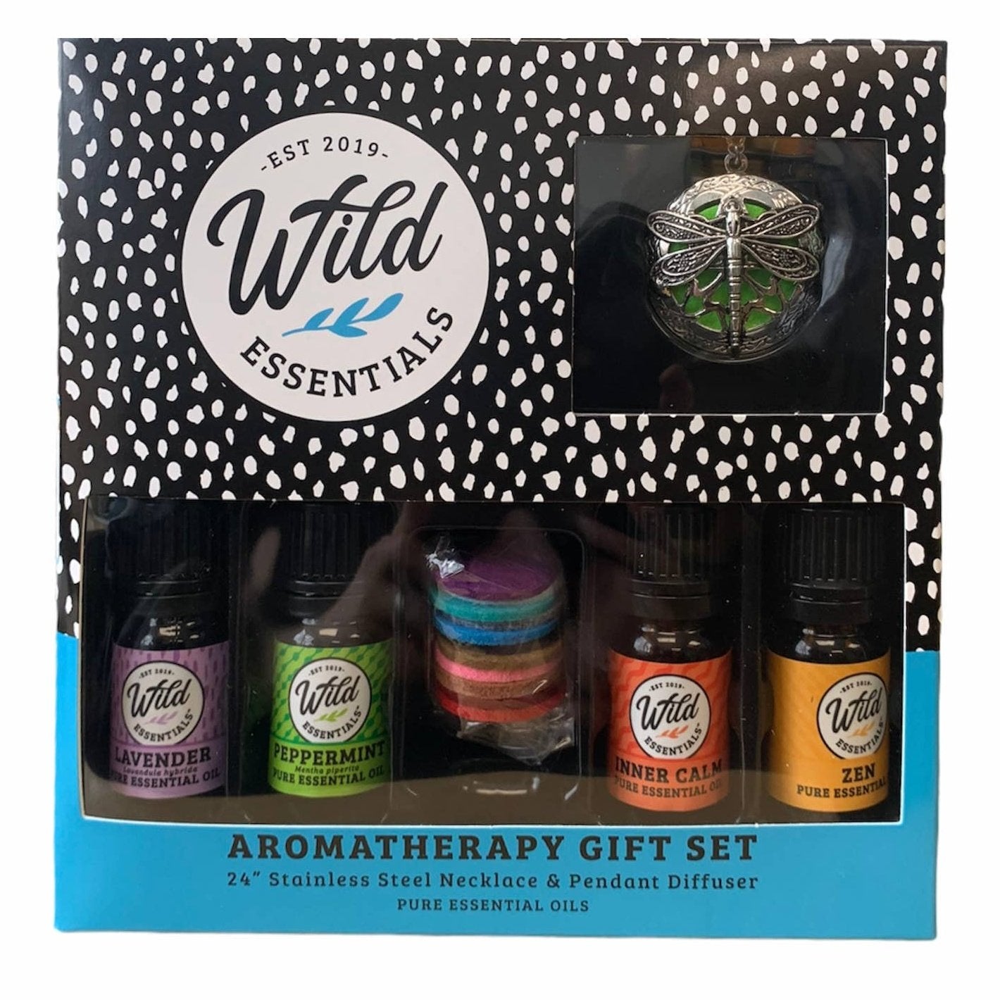 Dragonfly Diffuser Necklace With 4 essential oils