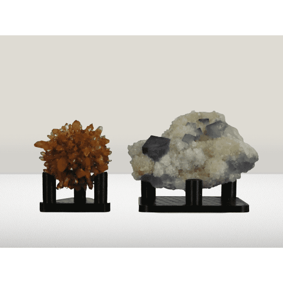 Mineral Fossil Geode Display Stand
