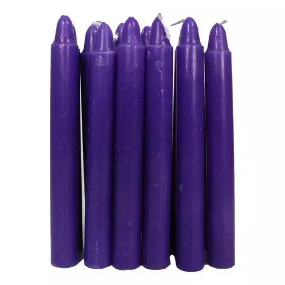 Purple Prosperity Spell Candles