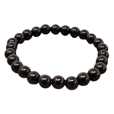 Black Obsidian Stone Bracelet