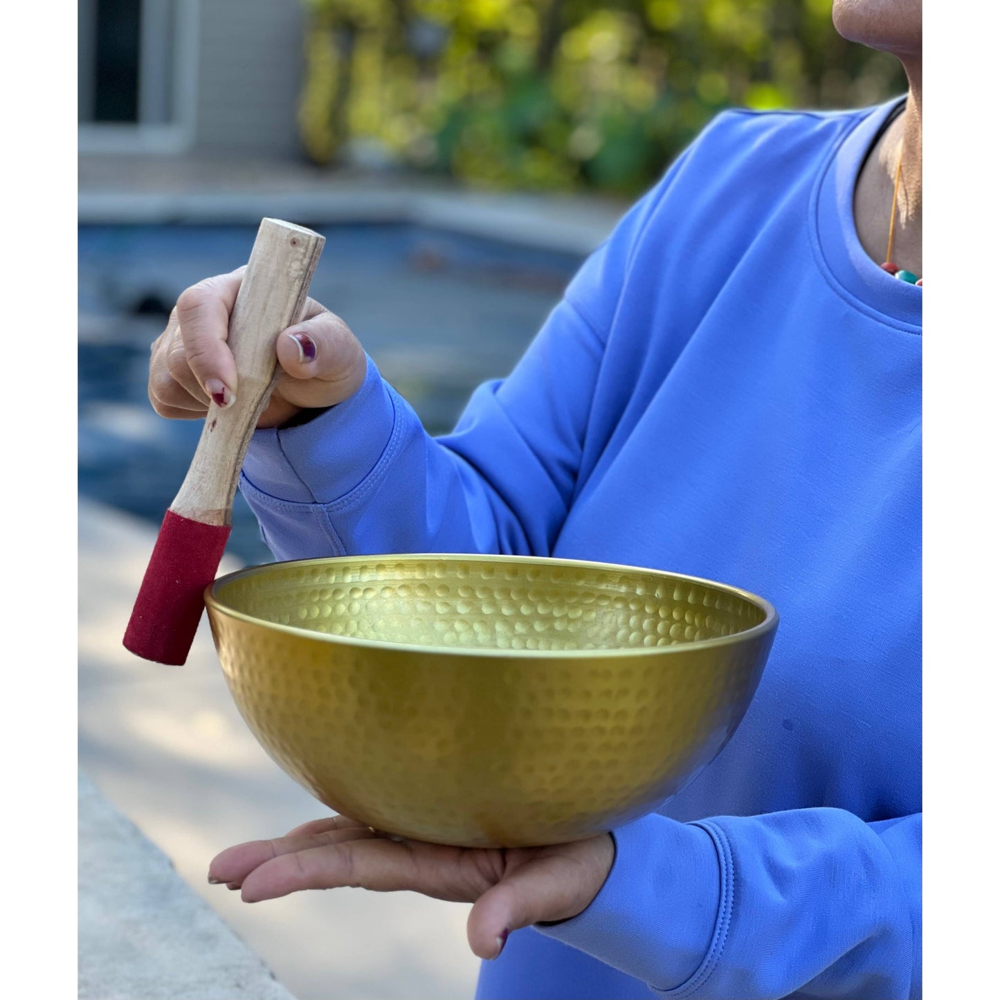 Tibetan Extra Large Meditation Singing Bowl Set