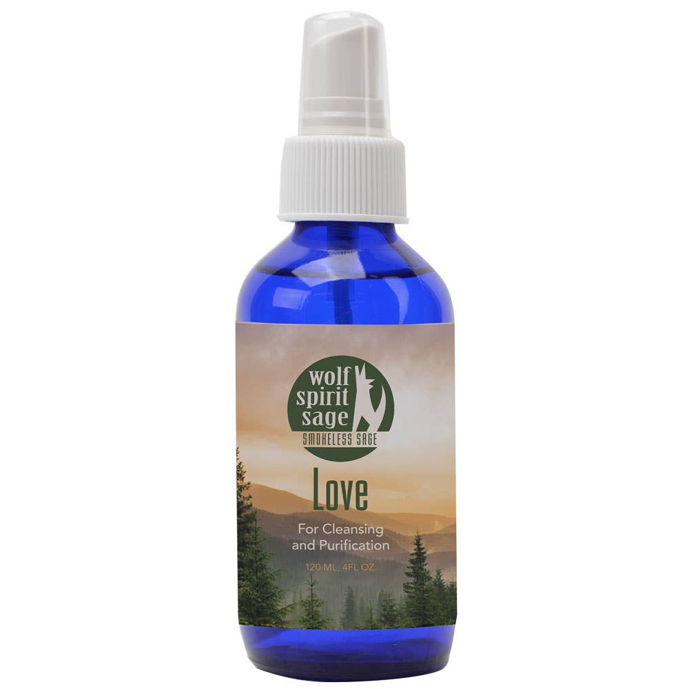 Wolf Spirit Sage Spray Blessed Love Spray - 4 0Z.