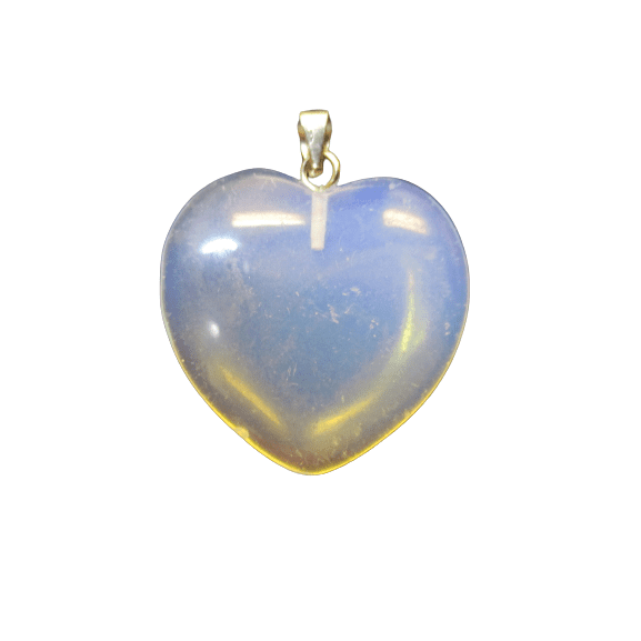Opalite Heart Pendant