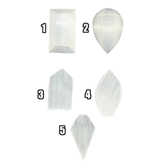 Selenite Cabochons