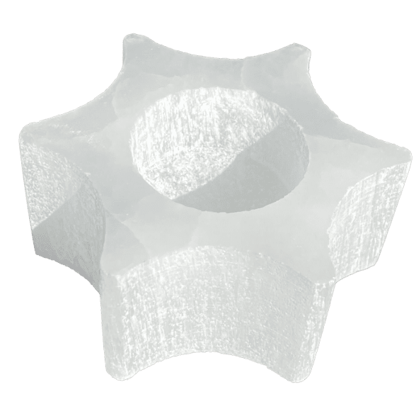 Selenite Tealight Holders
