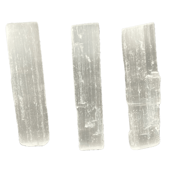 Small Raw Selenite Wands