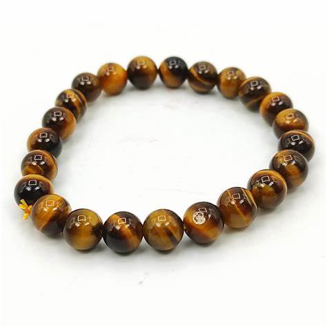 Yellow Tiger Eye Stone Bracelet