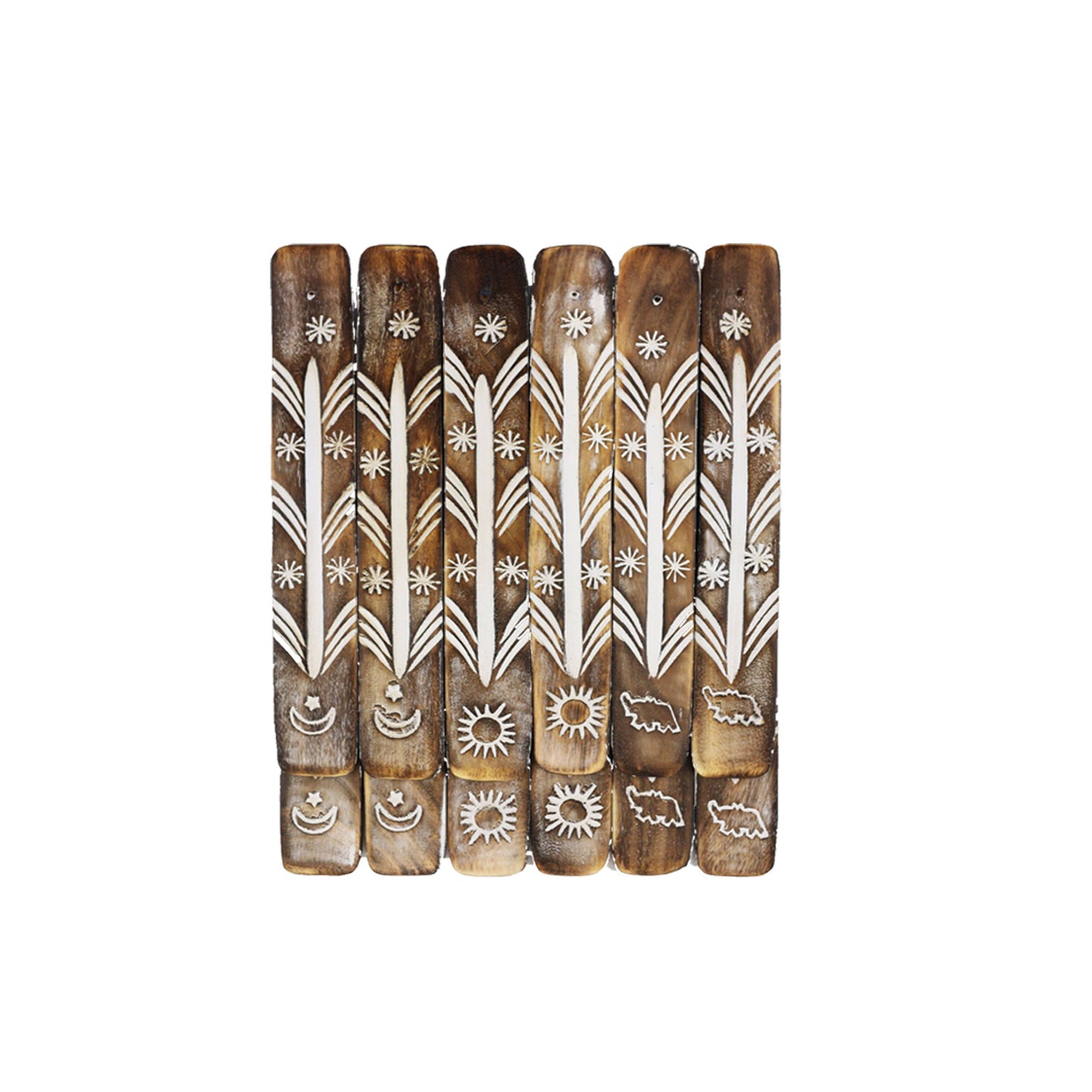 Antique Incense Stick Holders 11" Incense Ash Catcher Dozen