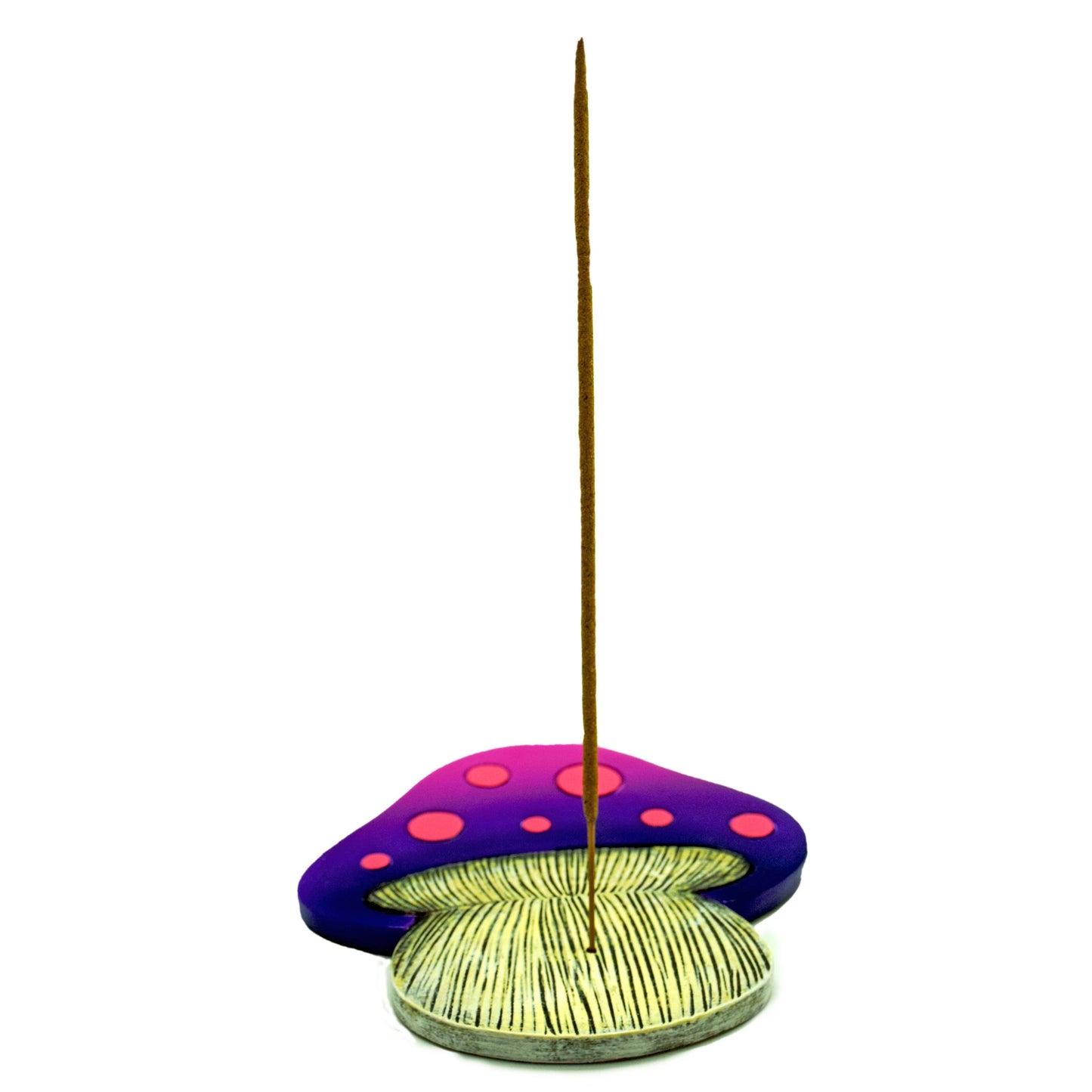 Flat Mushroom Incense Burner