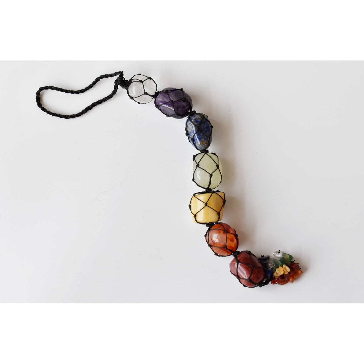 7 Chakra Crystal Hanger, Stone Hanger Car Accessories