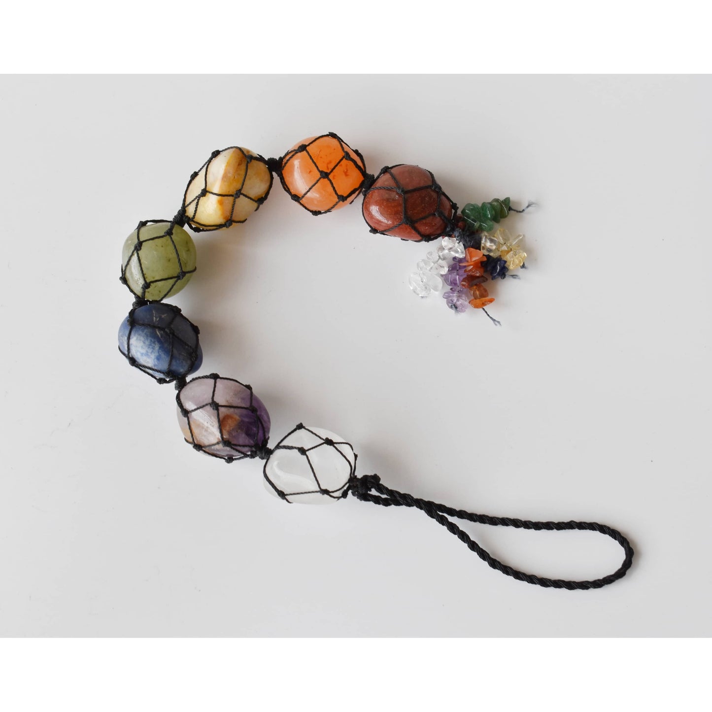 7 Chakra Crystal Hanger, Stone Hanger Car Accessories