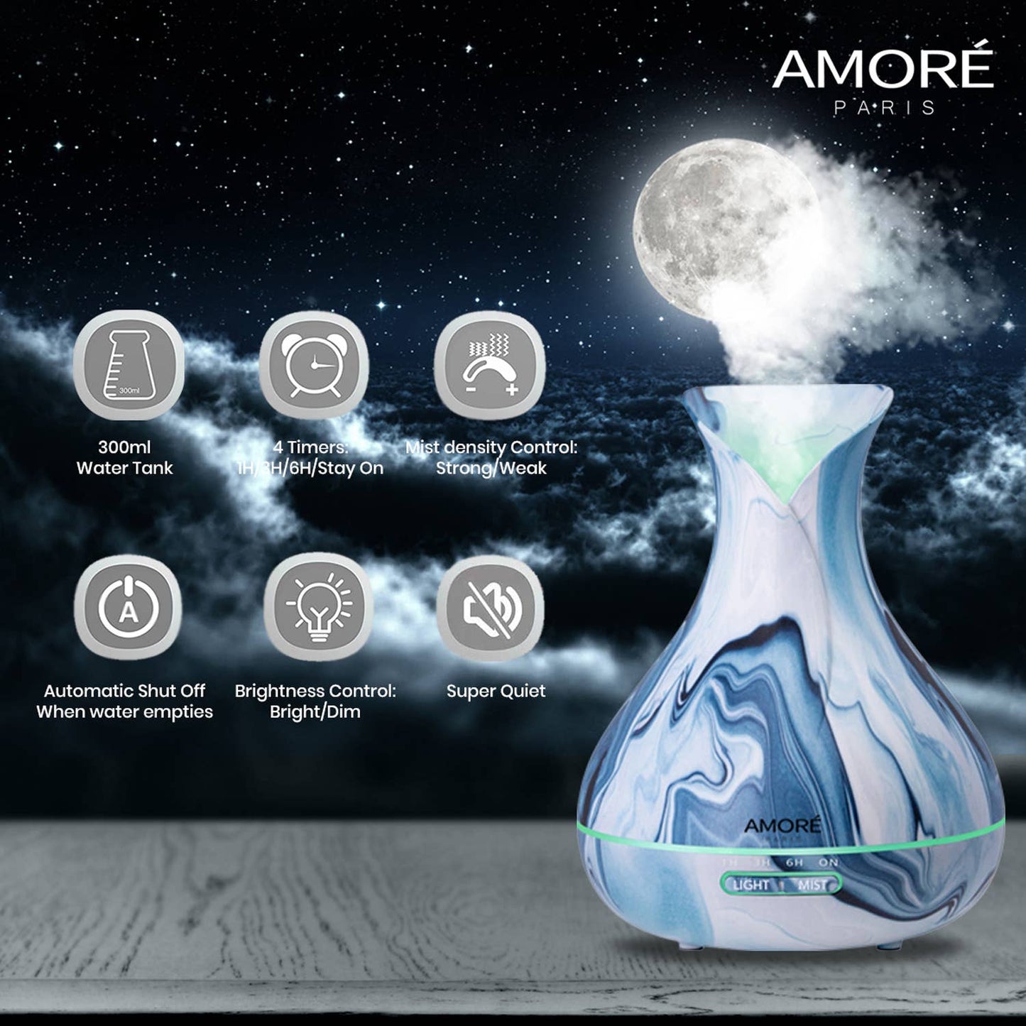 Aromatherapy Diffuser - 300ml