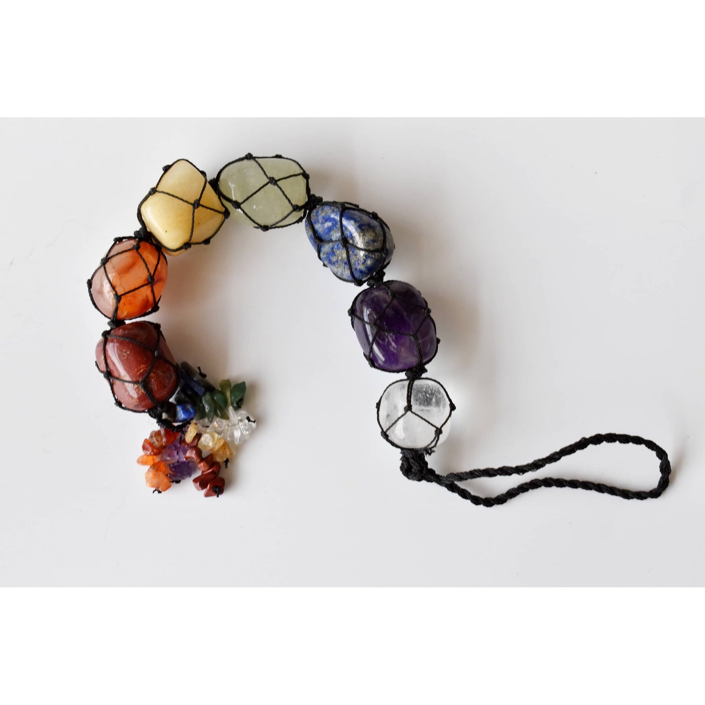 7 Chakra Crystal Hanger, Stone Hanger Car Accessories