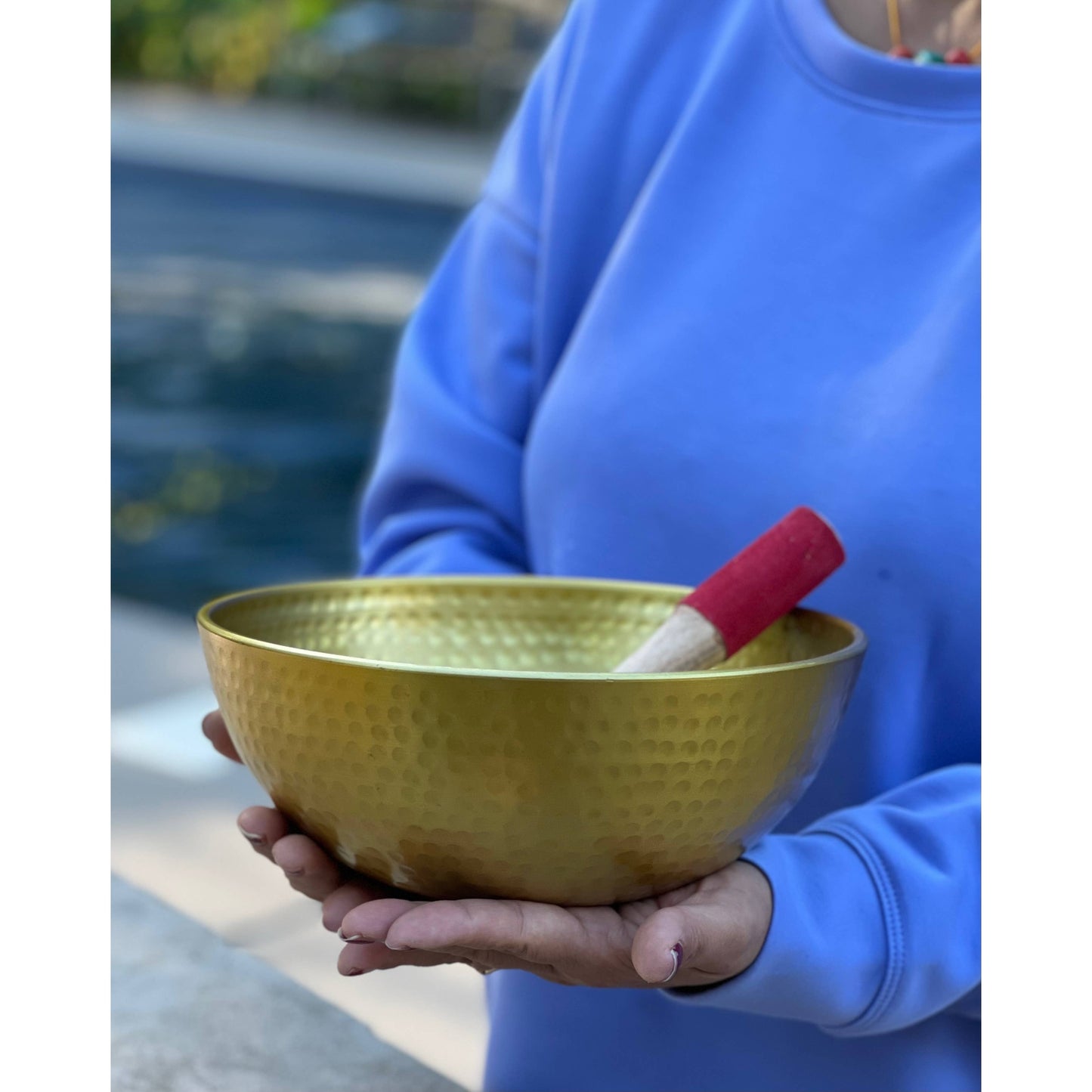 Tibetan Extra Large Meditation Singing Bowl Set