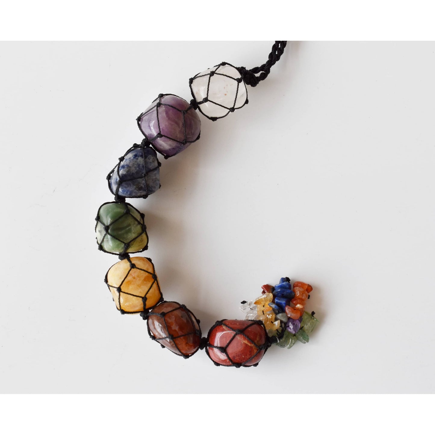 7 Chakra Crystal Hanger, Stone Hanger Car Accessories