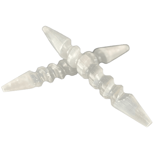 Selenite Spiral Massage Wands